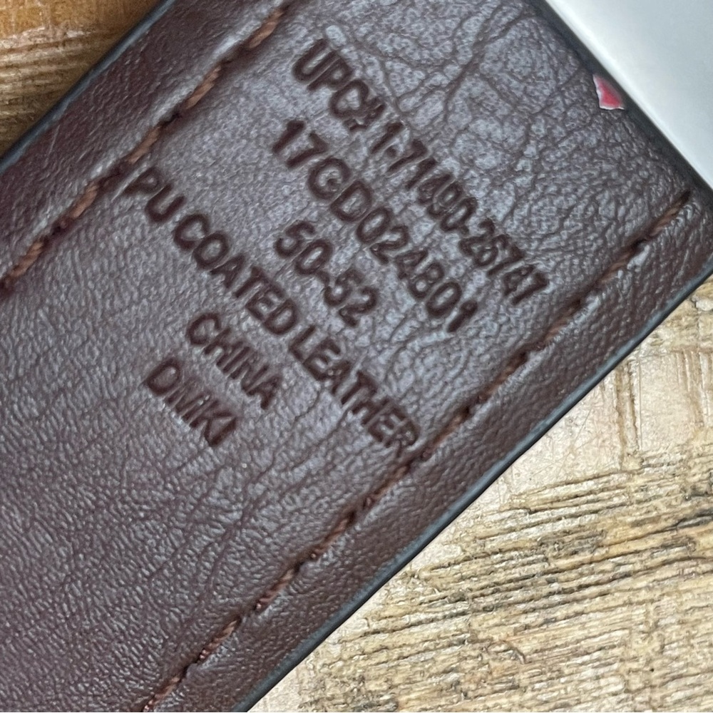 Dickies Black and Brown Reversible Men's Belt 50 - 52 - Picture 4 of 8
